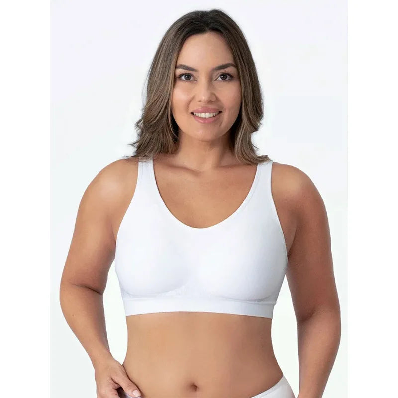 ShapeZ™ CloudComfort Bra – Seamless, Wireless Support with Removable Pads