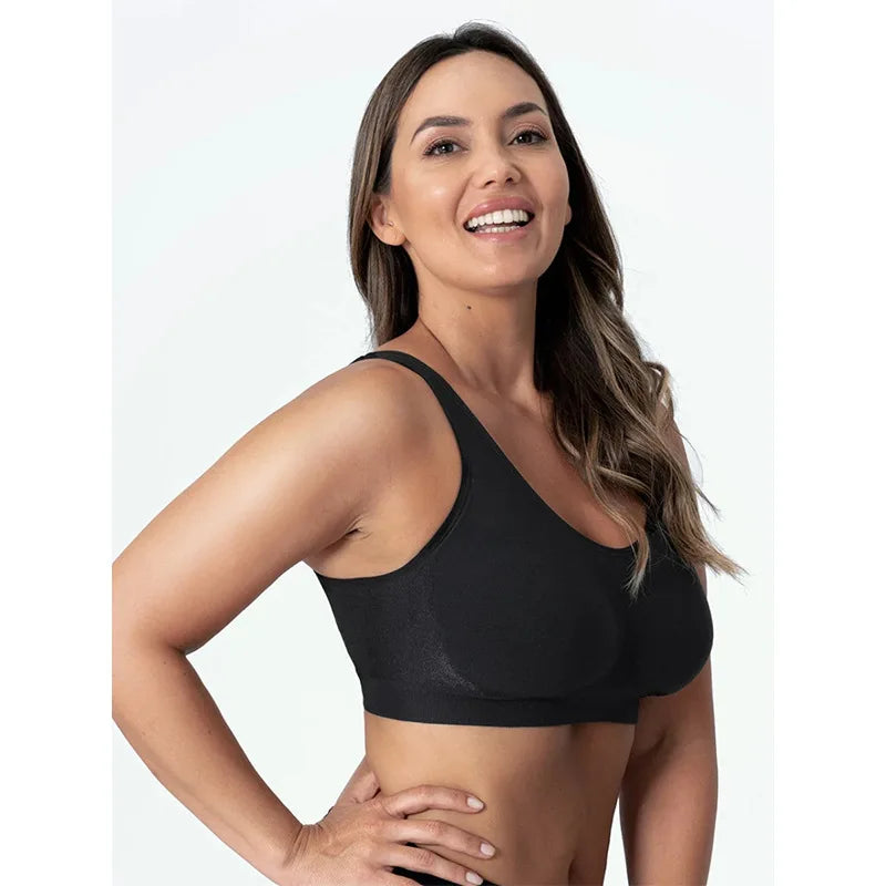 ShapeZ™ CloudComfort Bra – Seamless, Wireless Support with Removable Pads