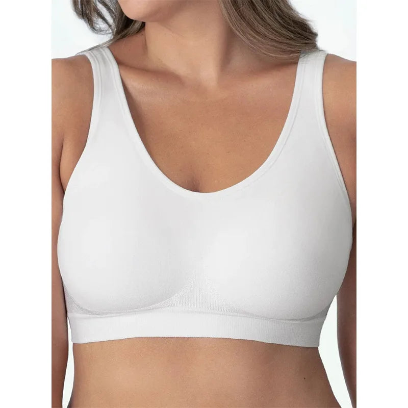 ShapeZ™ CloudComfort Bra – Seamless, Wireless Support with Removable Pads