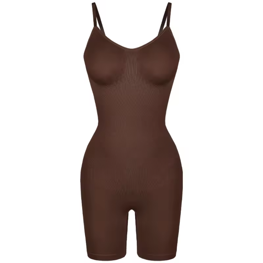 Shapez™ Full Body Shapewear Bodysuit – Tummy Control Waist Trainer with Anti-Chafing Shorts