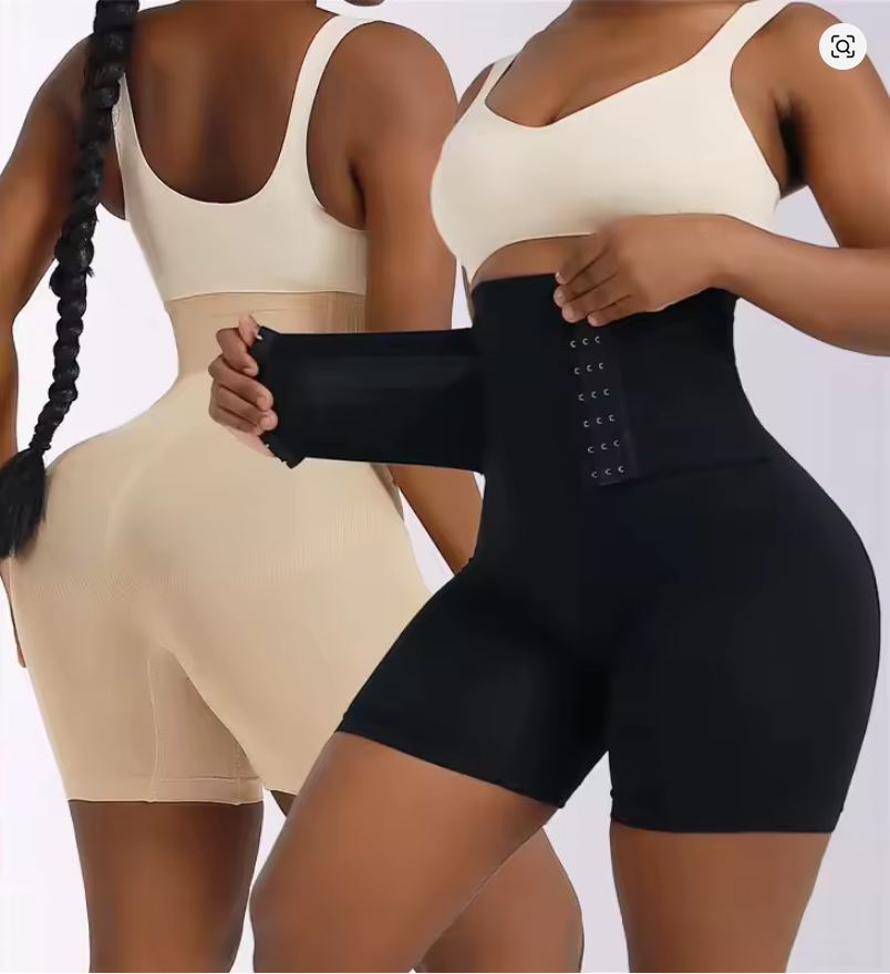 Shapez™ Tummy Control Shaper Shorts – High Waisted Butt Lifter