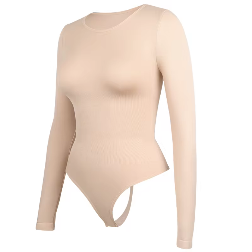 Shapez™ Long Sleeve Shapewear Bodysuit