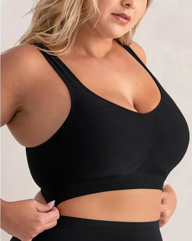 ShapeZ™ CloudComfort Bra – Seamless, Wireless Support with Removable Pads